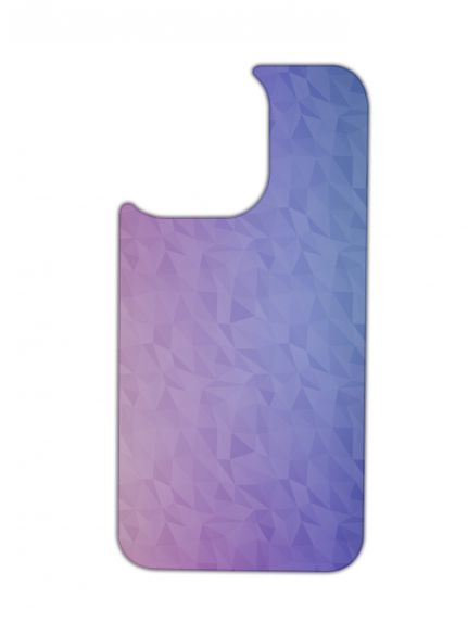 Placa MagChange pentru Apple iPhone 11 — design Polygon Purple