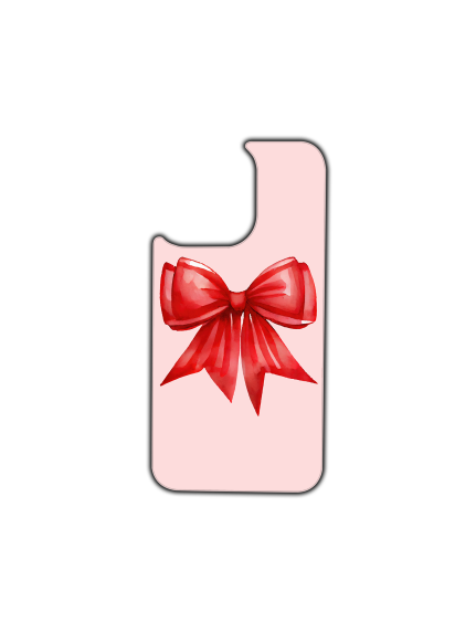 Placa MagChange pentru Apple iPhone 17 Pro — design Red Bow