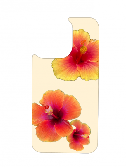 Placa MagChange pentru Samsung Galaxy S23 Ultra — design Hibiscus