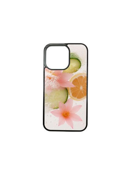 Husa MagChange pentru iPhone 15 Pro — design Lotus, Black