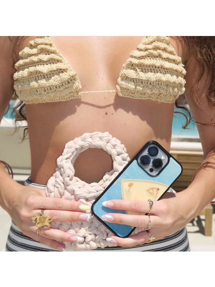 Pachet ElenCase x Aquarius Sz pentru Apple iPhone 13 Mini — There is no Crying on the Yacht | ​​​​​​​ELENCASE X AQUARIUS SZ