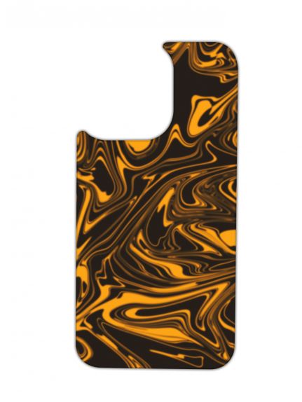 Placa MagChange pentru Samsung Galaxy A35 — design Liquify Yellow