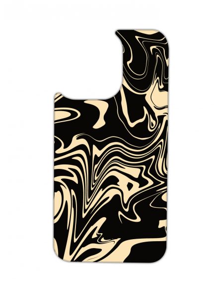 Placa MagChange pentru Apple iPhone 14 — design Liquify Black