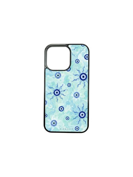 Husa MagChange pentru iPhone 17 — design Blue Gaze, Black