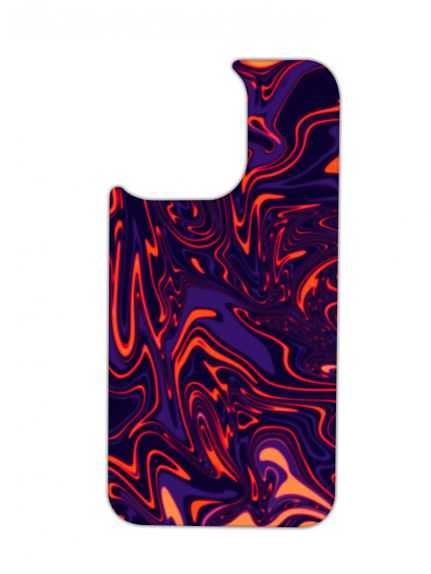 Placa MagChange pentru Apple iPhone 13 Pro — design Liquify Magenta