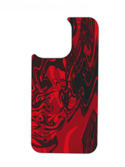 Placa MagChange pentru Apple iPhone 13 Pro — design Liquify Red