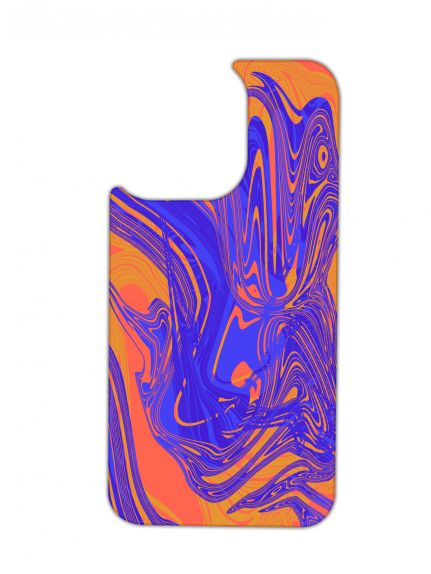 Placa MagChange pentru Samsung Galaxy A55 — design Liquify Blue