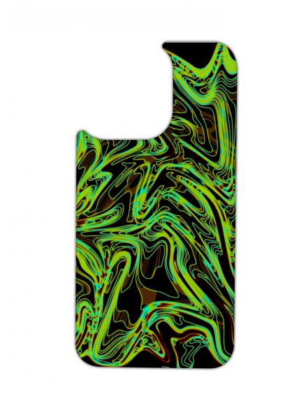 Placa MagChange pentru Apple iPhone 11 Pro Max — design Liquify Green