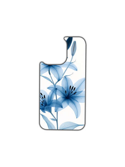 Placa MagChange pentru Apple iPhone 14 Pro — design Moonlit Flowers