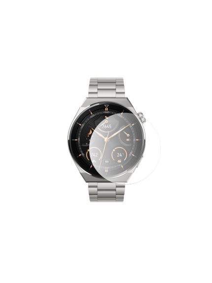 Set 2 folii protectie pentru Huawei Watch GT 3 PRO, ClearShield, NanoGlass, Full Glue